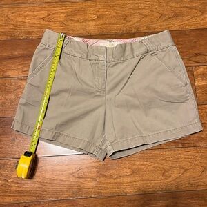 JCrew classic twill.chino short size 10